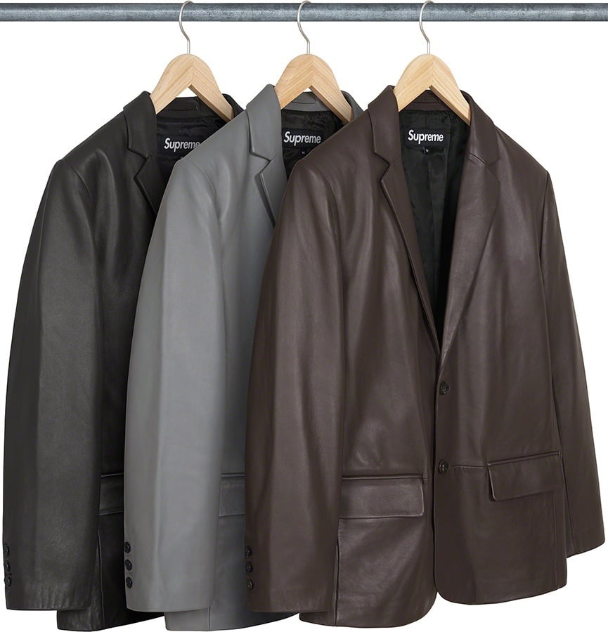 Leather Blazer